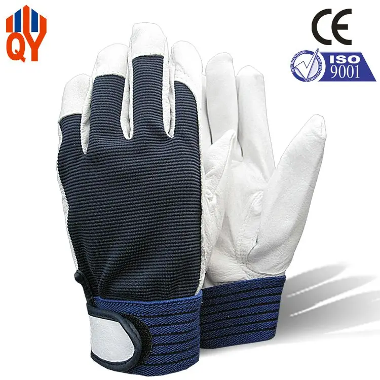 Free Shipping Hot Sale Pigskin Leather Gloves Driver Genuine | Безопасность и защита