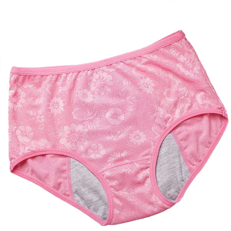 Menstrual Period Underwear Women Cozy Floral Panties Ladies Seamless Lengthen Panties Physiological Leakproof Female Underwear Menstrual Period Underwear Women Cozy Floral Panties Ladies Seamless Lengthen Panties Physiological Leakproof Female Underwear