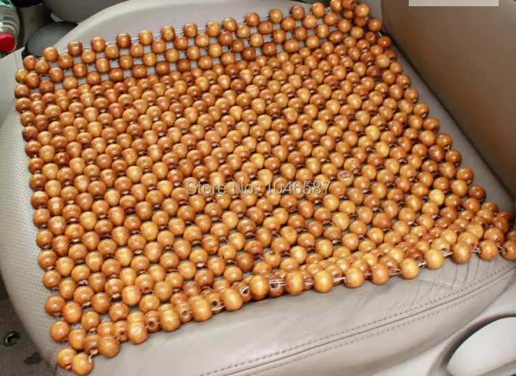 Wooden Beads Art Massage Cushion Car Seat Cushion Car Seat Cover Bead