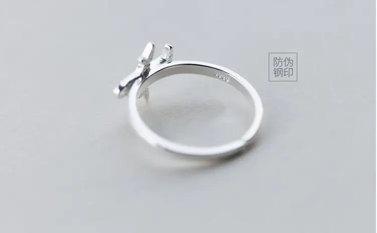 Bijoux Панк Личность 925 серебряный самолет кольца для женщин Свадебные богемные ювелирные изделия винтажные регулируемые перстни