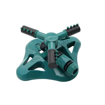 

1 Pc 360 Degree Automatic 3-Arm Circle Rotating Sprinklers Garden Yard Lawn Agriculture Grass Irrigation Watering Nozzles