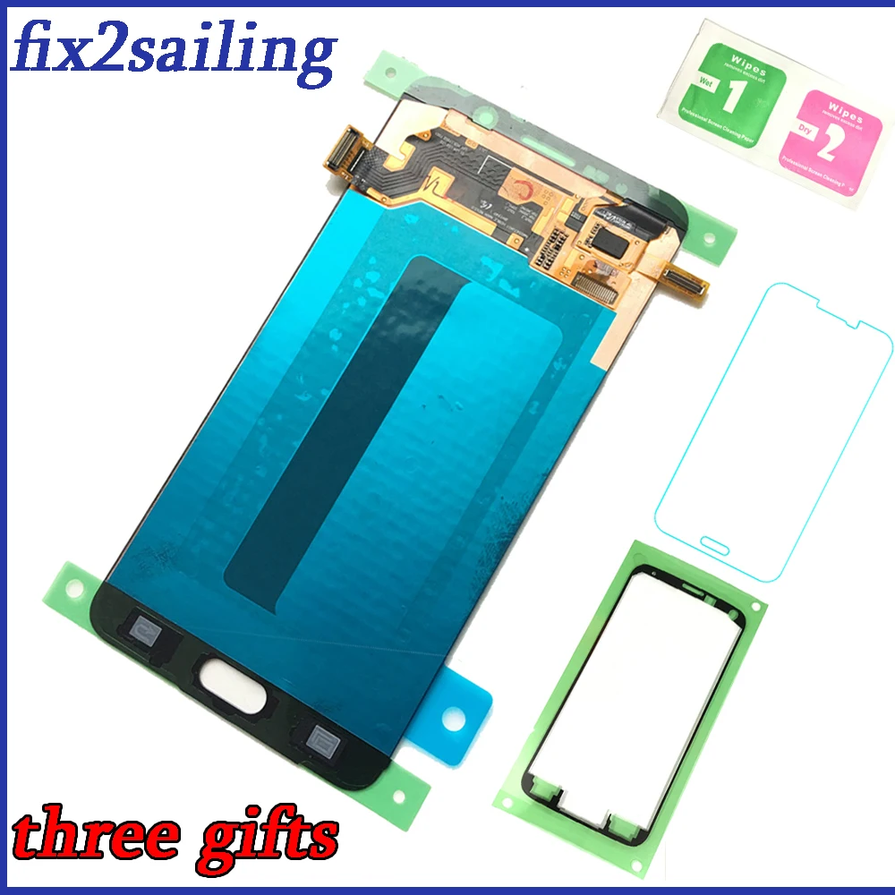 

New Super AMOLED LCD Note 5 N9200 N920T N920A N920I Display 100% Tested Working Touch Screen Assembly For Samsung Galaxy