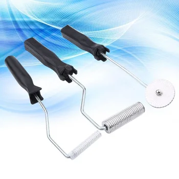 

3 Pcs Paddle Roller Kit Bubble Fiberglass Laminating for Mold Resin Composite Tub Repair ALI88