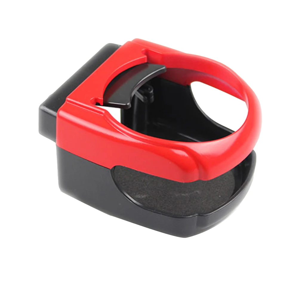 

1pc ABS Drink Holder Car Accessories Auto Truck Car Air Vent Cup Bottle Drink Cup Holders Bracket Mount Holder (Red)