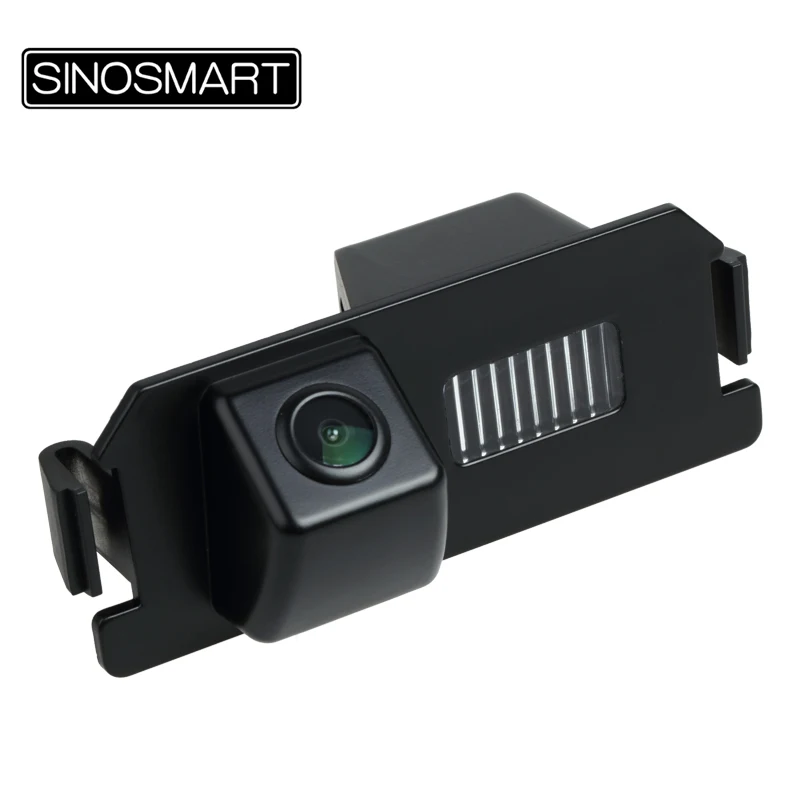 

SINOSMART In Stock Car Rearview Parking Backup Camera for KIA Soul Ceed Firm Installation in Number Plate Light Hole