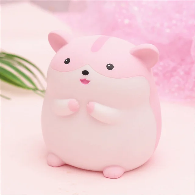 Small-B Мультфильм милый хомяк деньги для украшения коробок винил хомяк фигурки монета копилка коробка для денег украшения для дома рождественские подарки - Цвет: Small-B