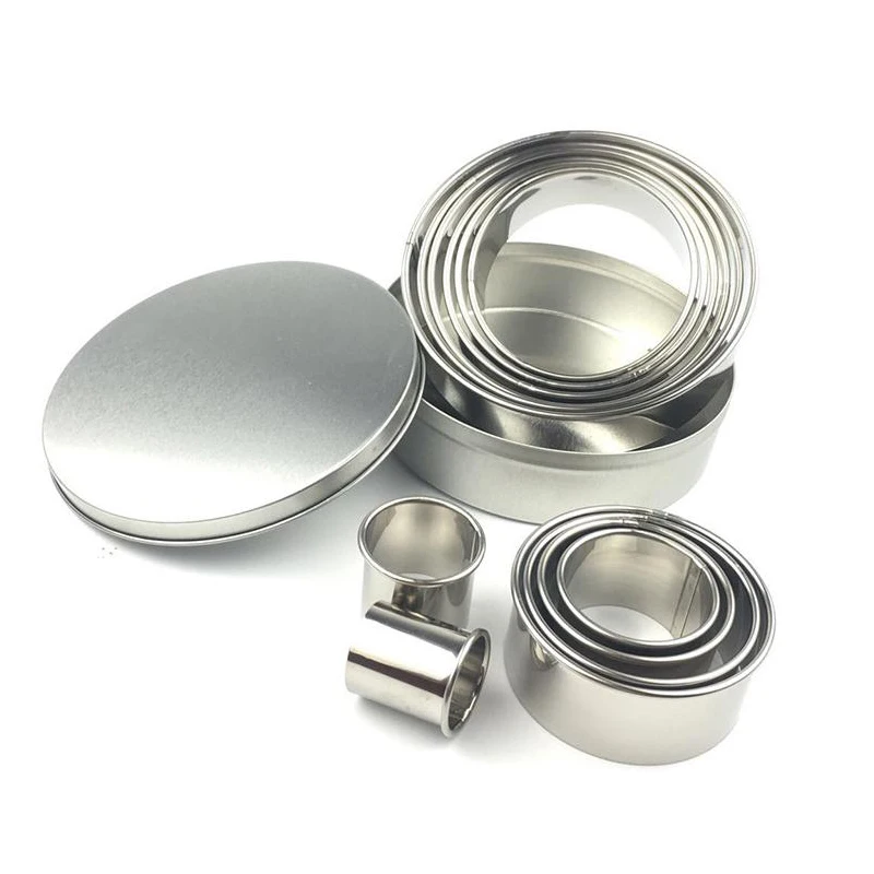 cake ring and cookie cutter set