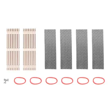 

2pcs Aluminum Passive Cooling Heat Sinks Heat Dissipation Radiators for M.2 NGFF SSD Support NGFF SSD type 22X60/22x80