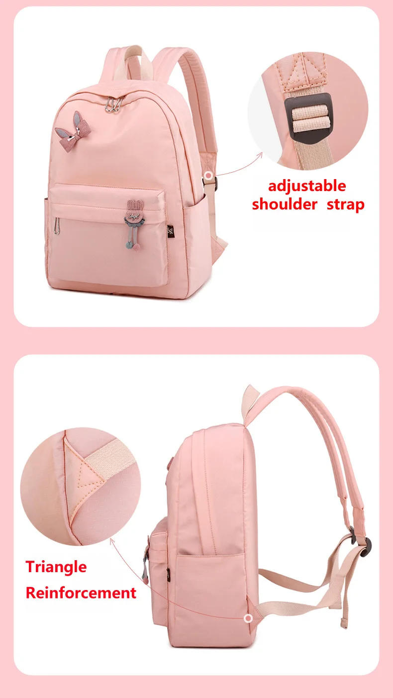WINNER 2018 Hot Sale Style Bookbags Women Backpack Travel Bags Student School Bag Girl Backpacks Fashion Travel Rucksack Mochila (1)
