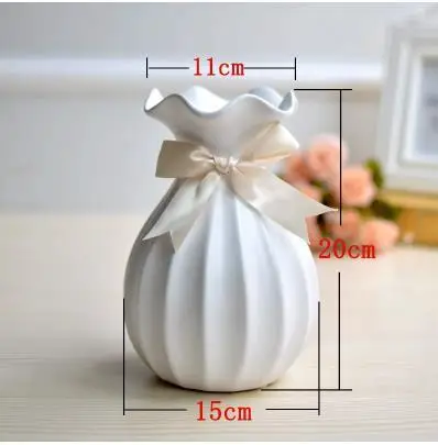 Керамическая ваза, свадебные и рождественские украшения, товары для украшения дома - Цвет: L