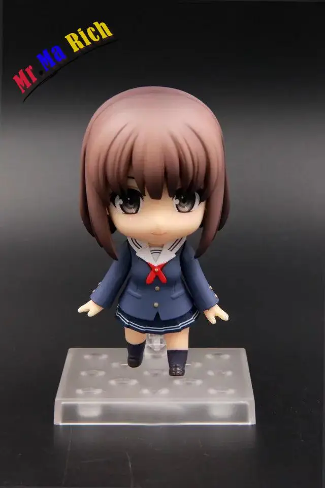 

Pvc Anime Action Figure Saenai Heroine No Sodate-kata Nendoroid #704 Kato Megumi Cute Girl Model Collection Small Toy Gift