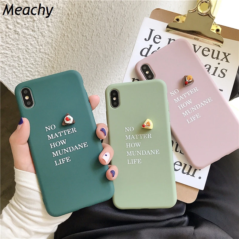 

Cute Fun 3D Cake Case For Huawei P30 P20 Pro Lite P10 Mate 10 20 Pro Cover For Huawei Honor Play Honor 20 10 9 8X Phone Case