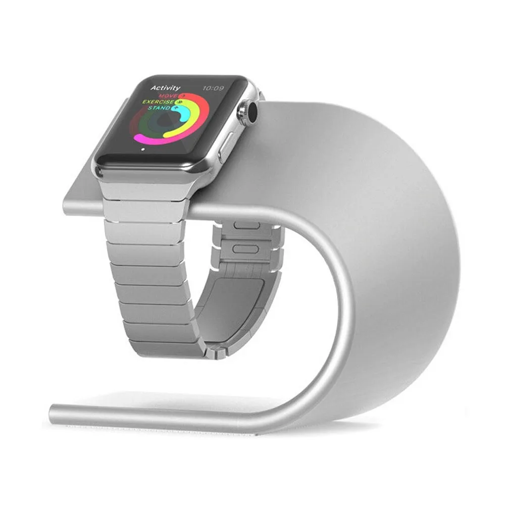 

U Type Aluminum watch Charger Charging Holder Stand Dock Station Bracket for Apple Watch Metal Kickstand Cradle charging dock