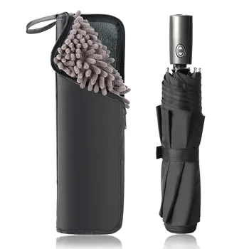

Brand Large Folding Umbrella Men Rain Woman Automatic Windproof Umbrella Car Business Umbrellas For Male Suction Umbrella Cover