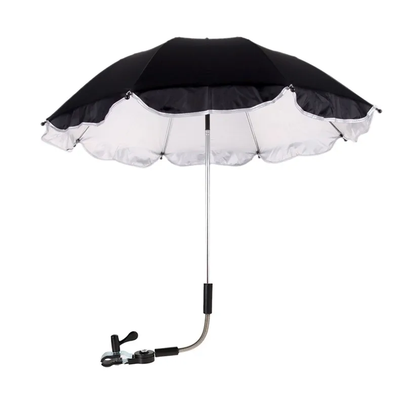 Зонт для детских колясок коляска детская коляска зонт тент капюшон для коляски Регулируемый аксессуар для коляски
