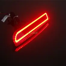 Varthion LED Light Guide Brake Lights Case for Mitsubishi Lancer ASX Outlander Sport, Brake +Turn Signal +Running Warning Lights