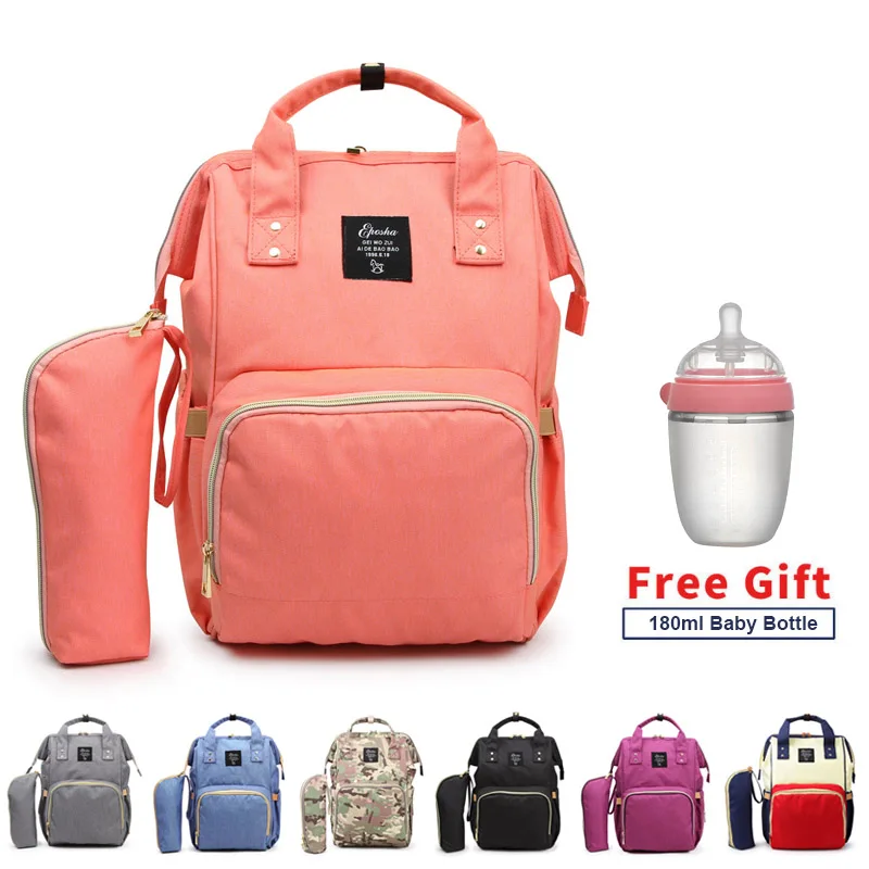 

35 L Mummy Maternity Nappy Bag Large Capacity Baby Diaper Bag Travel Backpack Designer Nursing Bags for Baby Care Free Gifts