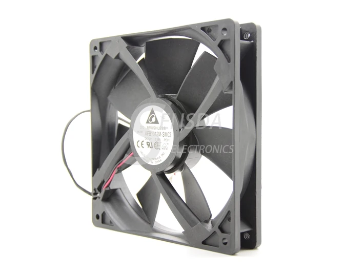Вентилятор Для delta 13525 AFB1312M 13 5 см 135 мм DC 12V 0.38A 2Wie чехол вентилятор охлаждения|case