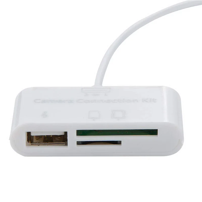 Устройство для чтения Micro SD карт Nworld USB устройство подключения камеры адаптер iPad