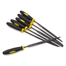 6pcs 140x3mm Metal File Mini Assorted Rasp Diamond Needle File set Repair Tool Jewelry Wood Grinding Hand File Tools