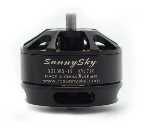 

DXF 1pcs SUNNYSKY X3108S 720KV 900KV 325W 22A/30S 1kg Brushless Motor Efficient Shaft Disk Motor for Multi-rotor copter