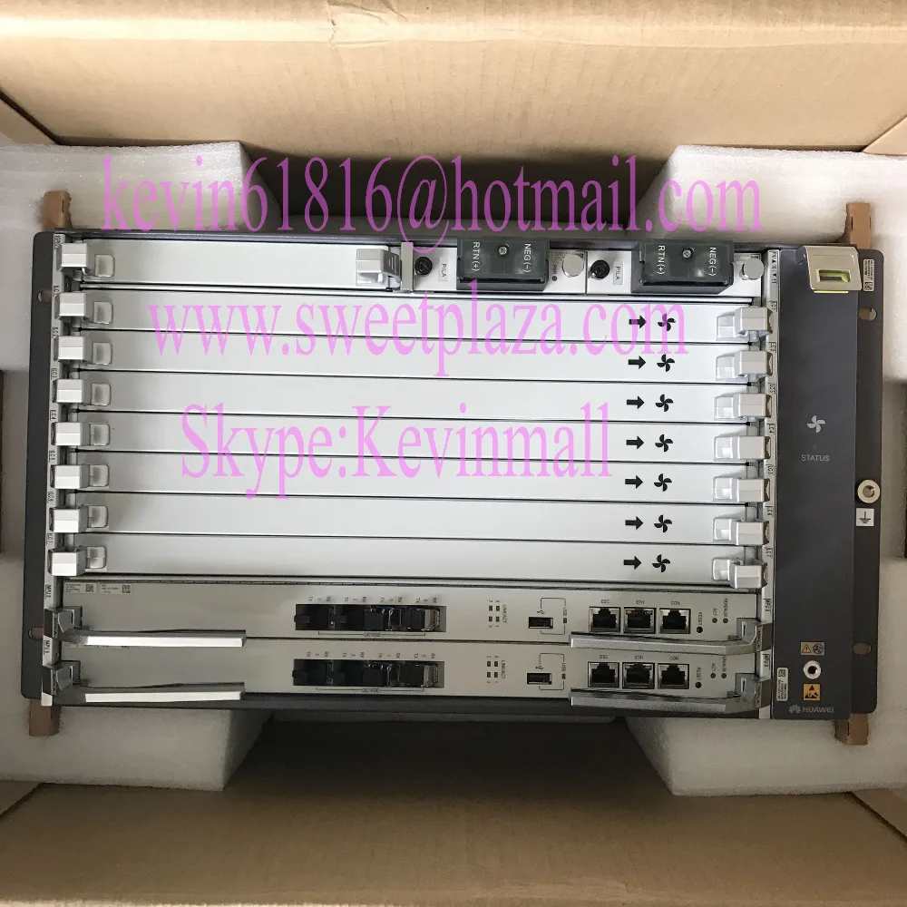 

19 inch OLT MA5800-X7 with 2*control boards MPLA+2*power boards PILA