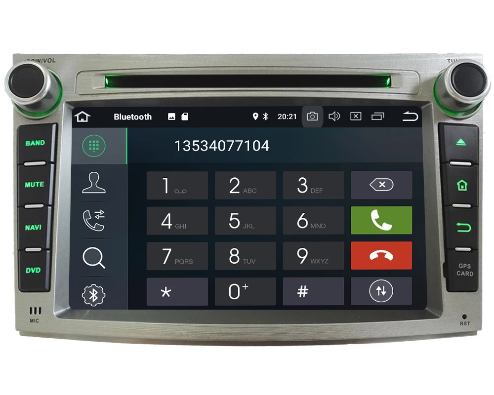 Discount KLYDE 7" 4G Android 8.0 Octa Core PX5 4GB RAM 32GB ROM Car DVD Player Stereo GPS Navigation For Subaru Legacy Outback 2009-2014 1