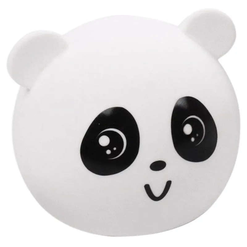 Baby Tap Night Light Panda,7 Colors LED Nursery Night Lights for Kids Modes Touch Type USB Charging Nursing Bedroom Bedside Atmosphere Creation 