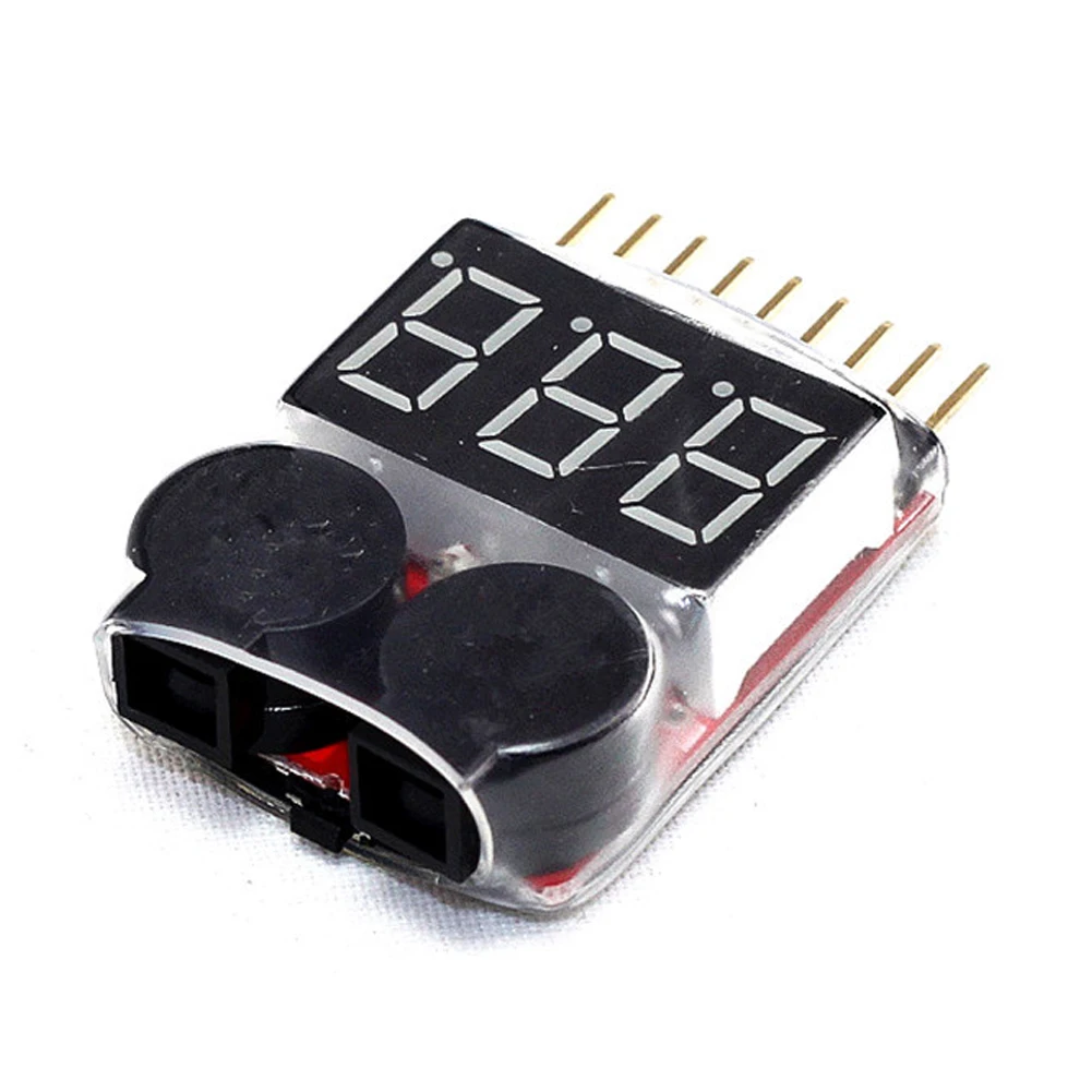 RC Lipo аккумулятор низкого напряжения сигнализация 1 S-8 S зуммер Индикатор Тестер светодиодный измеритель напряжения