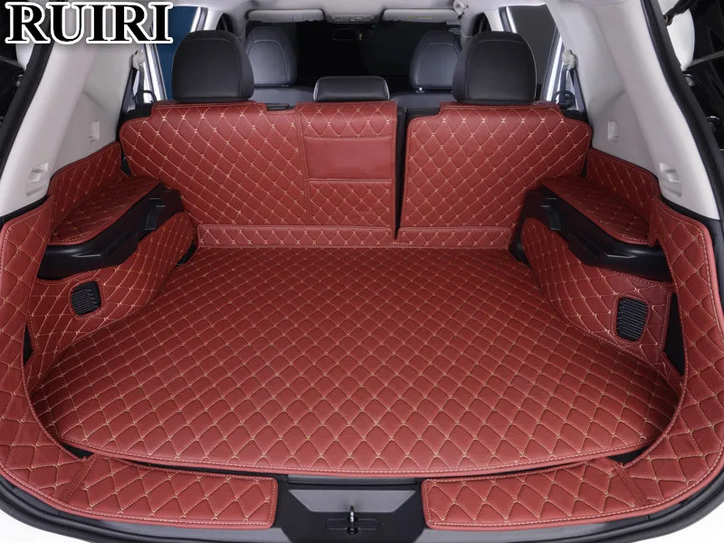 Good quality! Full set car trunk mats for Nissan Rogue 5 seats 2019