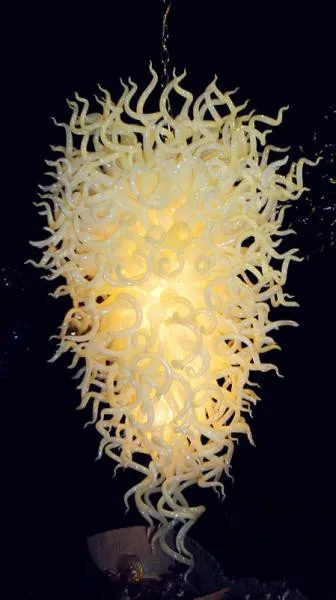 

AC LED 100% Handmade Blown Murano Glass Modern Art Chandelier