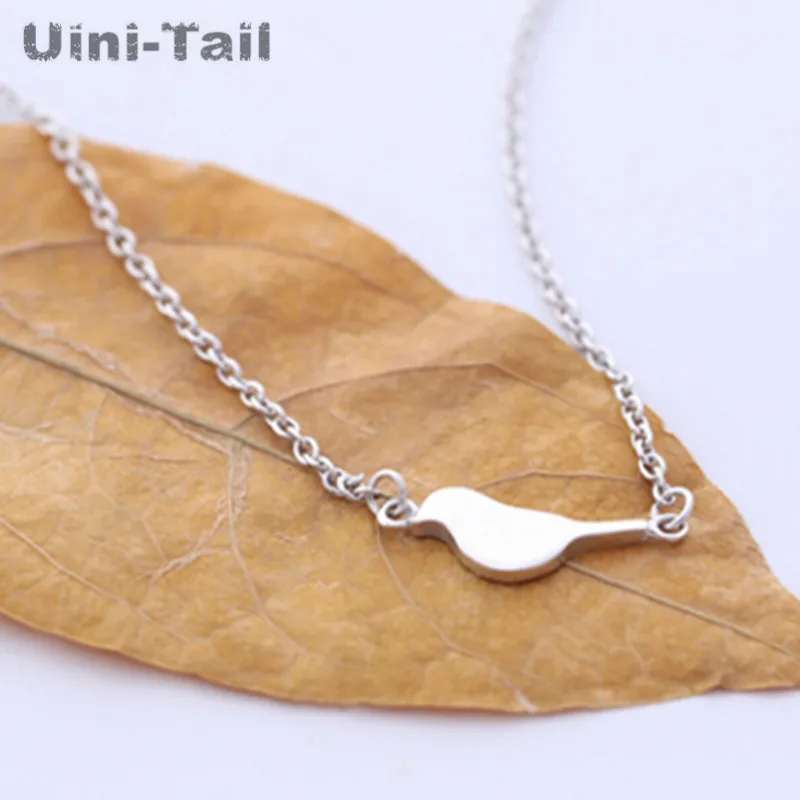 

Uini-Tail hot 925 sterling silver cute fashion bird bracelet female Korean tide flow high quality jewelry classic bird shape