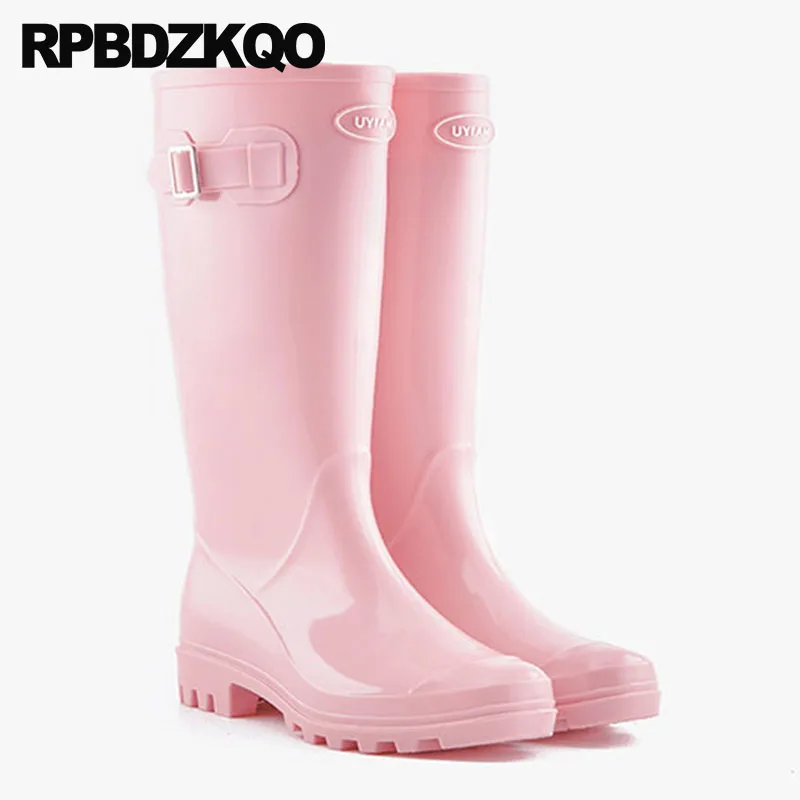 cheap pink boots