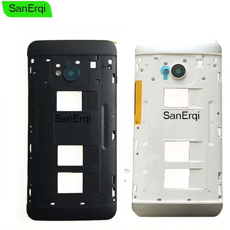 strip uitvinden Grondig Middle Bezel Back Plate Housing For HTC One M7 Dual Sim M7 802t 802d 802w  Frame Cover With Power Volume Key Camera Glass Lens|Mobile Phone Housings &  Frames| - AliExpress