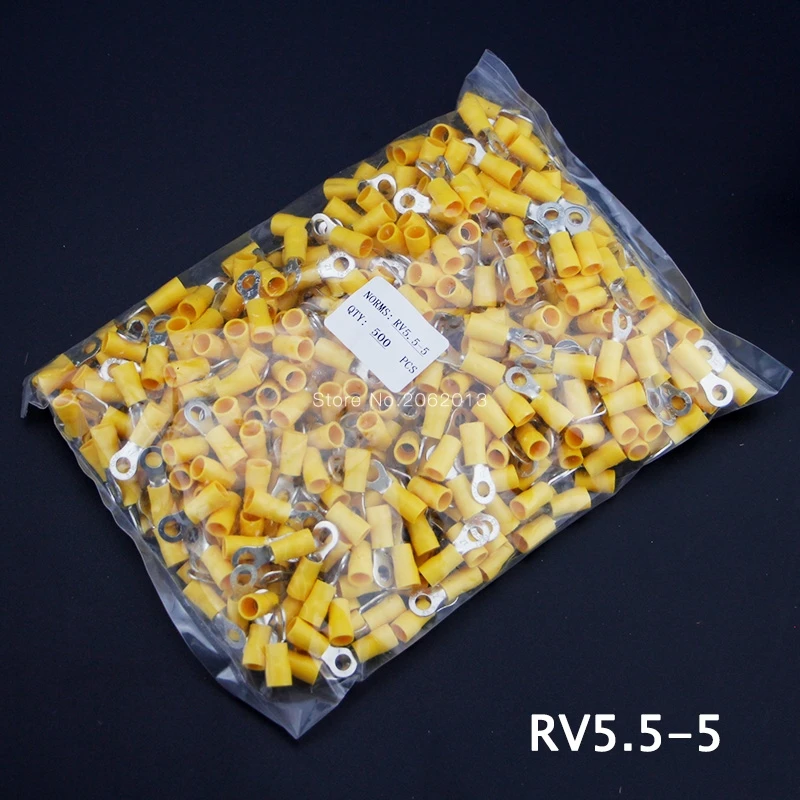 AWG, 4mm, 5mm, 6mm, 8mm, 10mm, 12-10 milímetros, 500 PCes