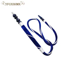 Кальян Шампанское/1,8 м кальянный шланг золотой проволоки линии кальян силиконовый клей трубка курительная арабских аксессуары кальянный шланг