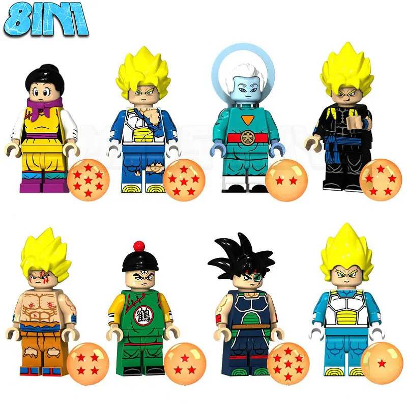 

2019 Dragon Ball Z Super Saiyan Goku Gohan Building Blocks Compatible For Legoingly Theme Action Figures Gifts For Child