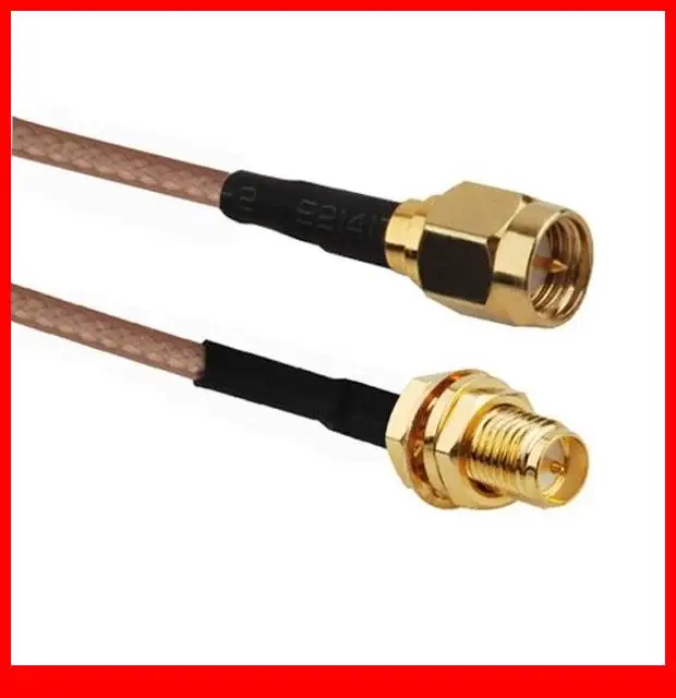 

10 pcs 20CM RF Pigtail SMA Male to RP-SMA Female(male pin) cable RG316