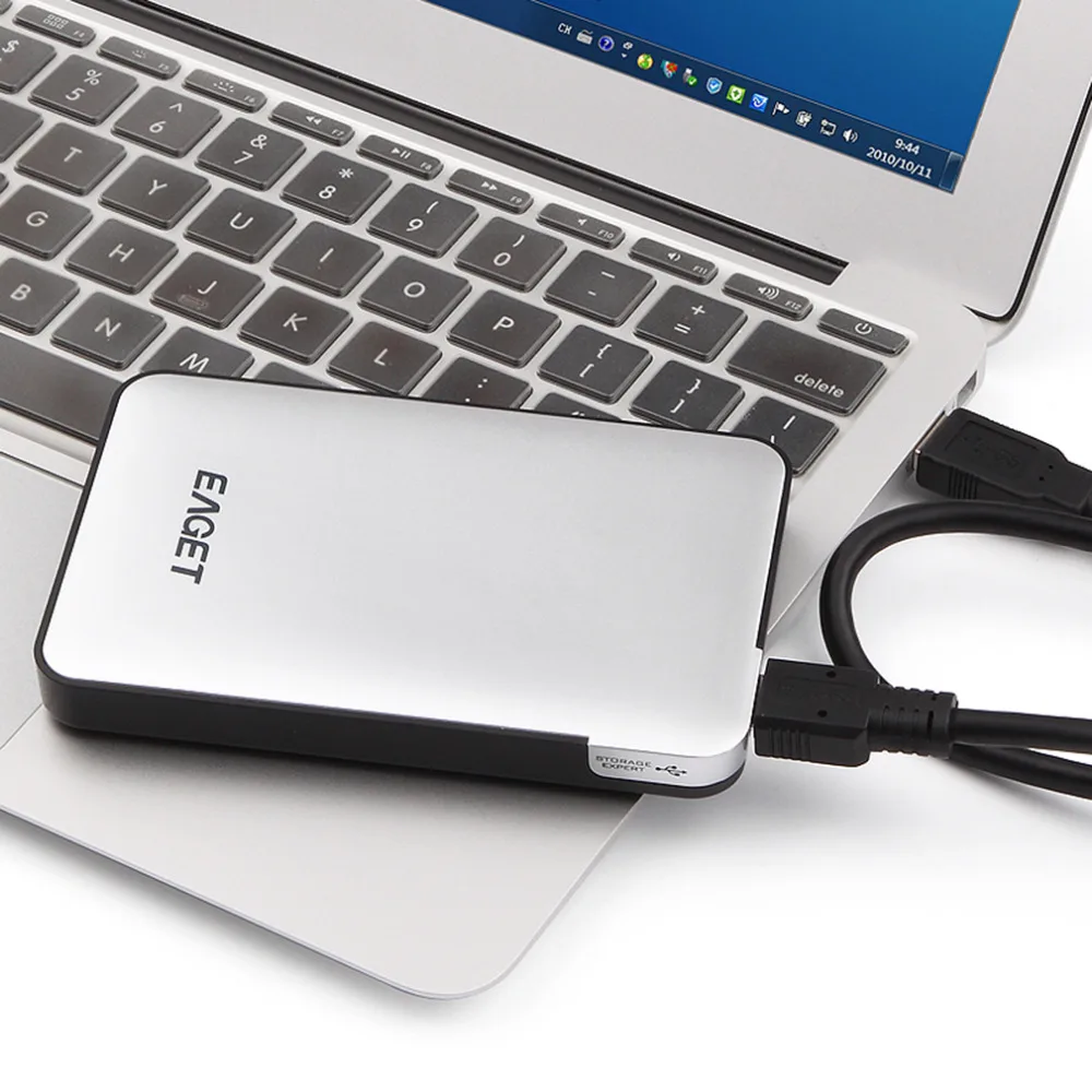 

EAGET 1T HDD Mobile Hard Drive Disk High Speed USB 3.0 External Enclosure Case Desktop Storage Device