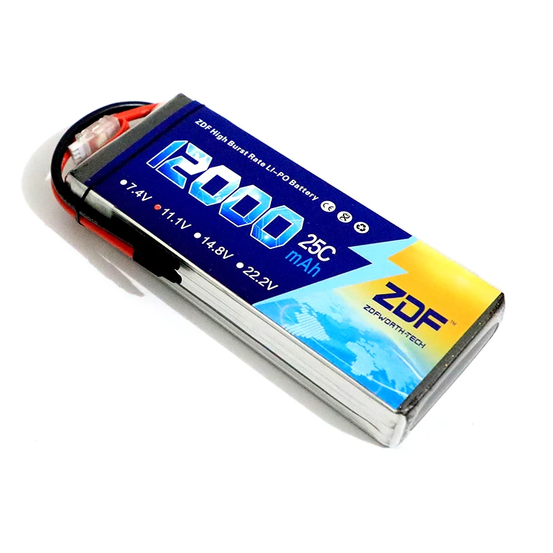 ZDF Lipo аккумулятор 3S 11,1 V 5000mAh 6000mah 8000mah 10000mah 12000mah 16000mah 25C 30C 50C для радиоуправляемого вертолета квадрокоптера