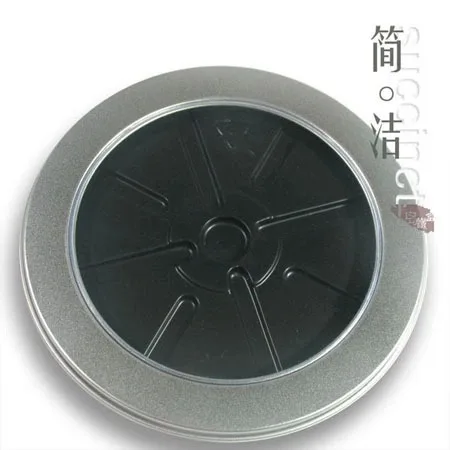 8pcs 13.3*0.9cm Silver plain muji storage case tin box for single CD/VCD/DVD optical disk disc CD | Дом и сад
