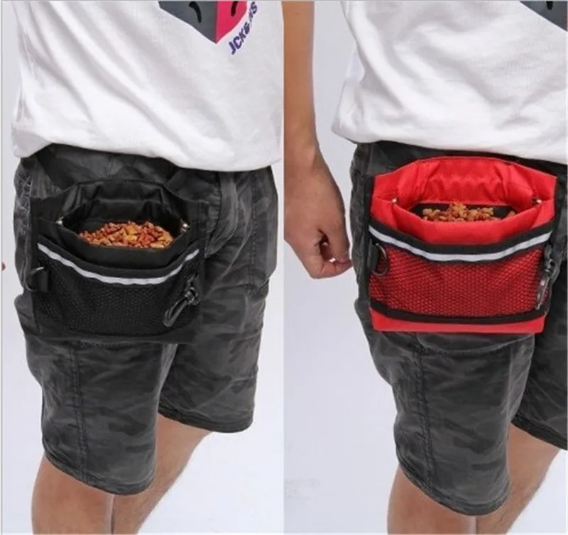 Dog Treat Pouch Pet Training Waist Bag Reward Based Training Bag with