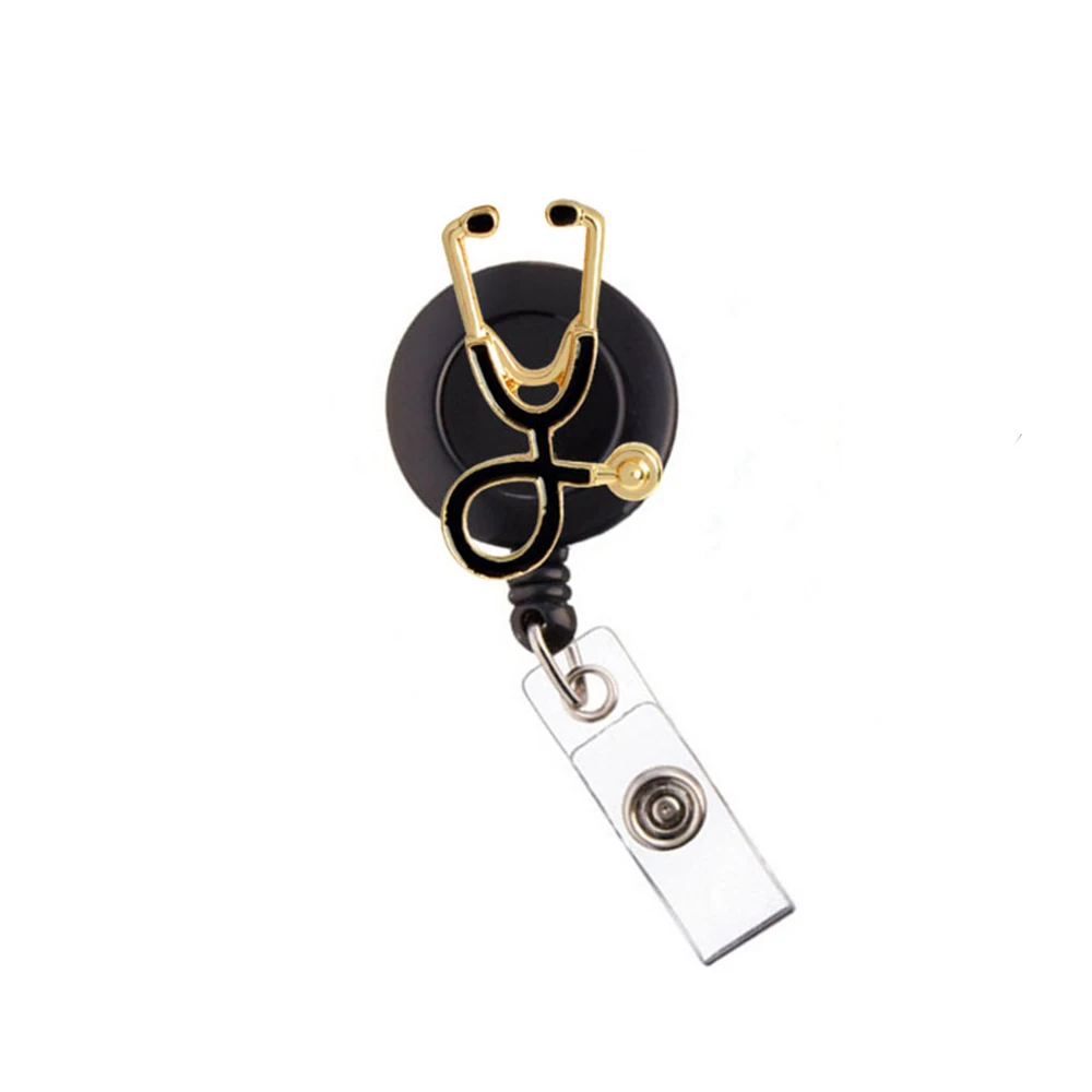 

10pcs New Design High Quality medical staff Accessories Enamel Stethoscope Brooches for doctors gifts,hospital medical ID badge