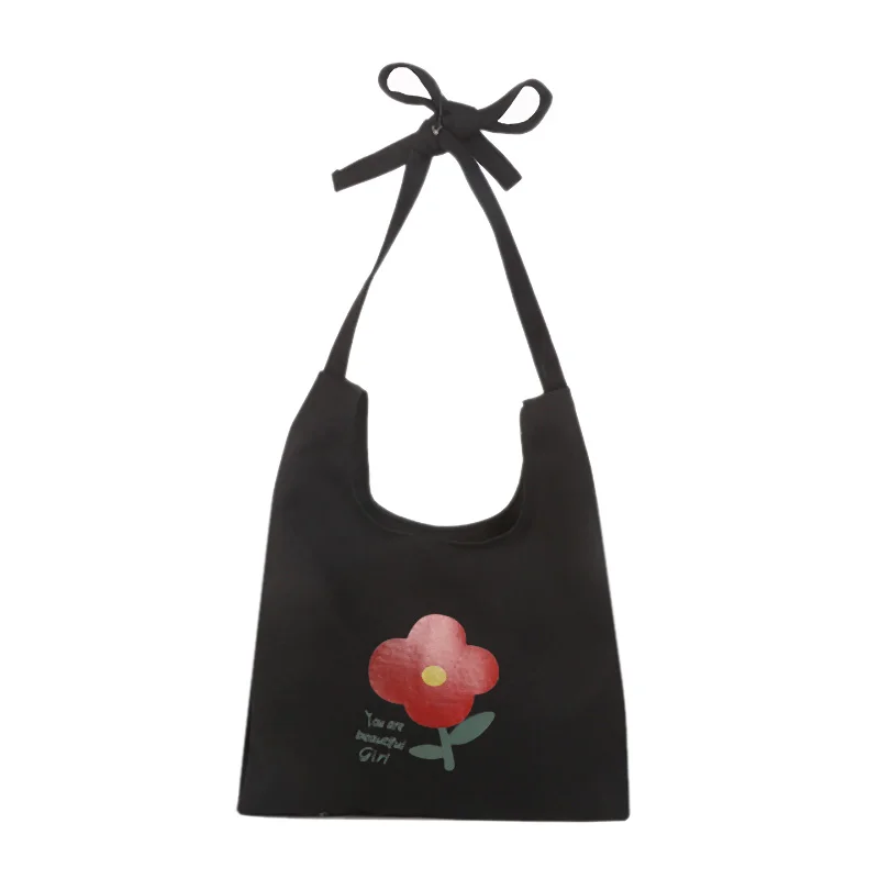 

Fashion Flower Mori Bag Female New Japanese Canvas Wild Student Tide