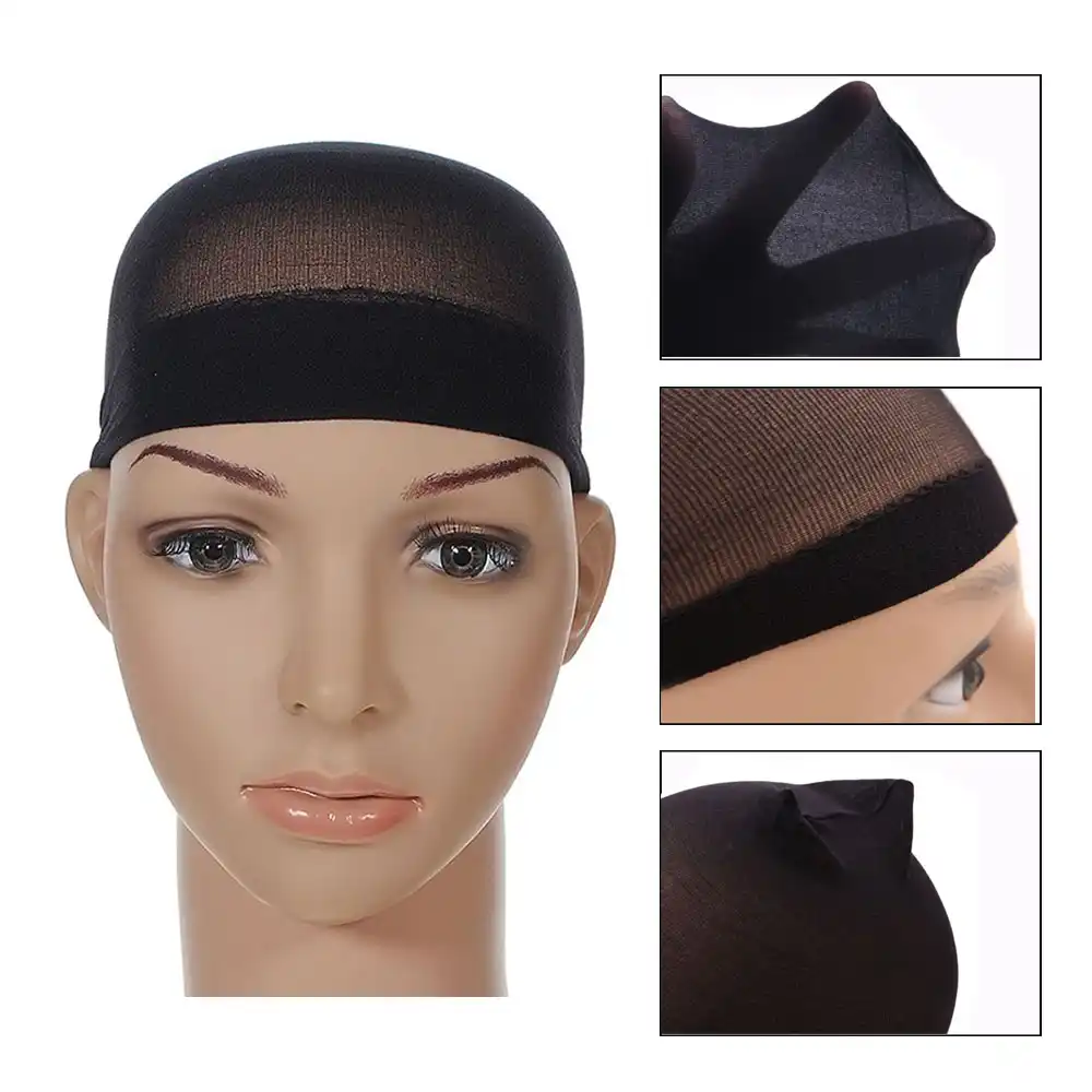 5sets Lot Good Quality Weave Hair Net Wig Grip Cap For Wig Making