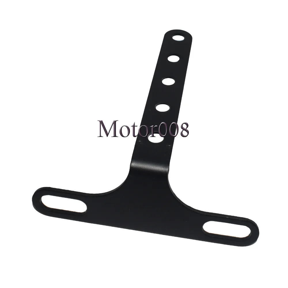 

Motorcycle Black Universal Adjustable Headlight Mount Bracket Clamp for Harley Chopper Bobbers Customs Honda Kawasaki Yamah
