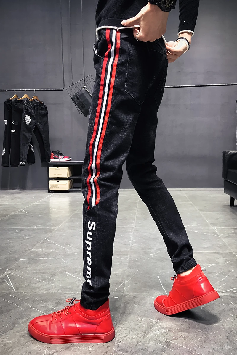 Designer Jeans Men High Quality Distressed Brand Jeans for Men Skinny Clothes 2018  Winter Jeans