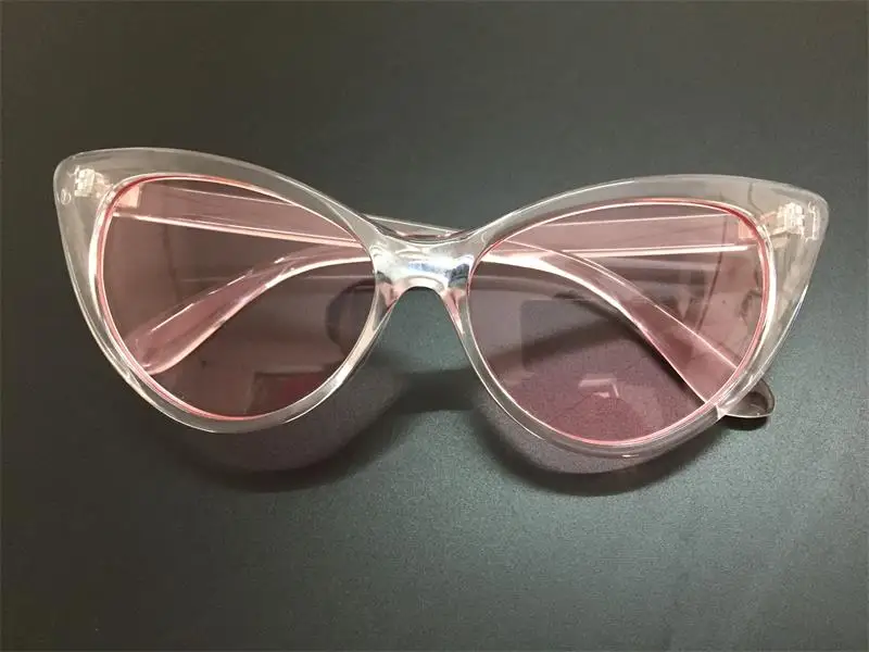 Прозрачная оправа «кошачий глаз» стеклянные женские очки Винтаж оправа для очков в стиле ретро прозрачные очки с бесцветными линзами оправа для очков, при близорукости