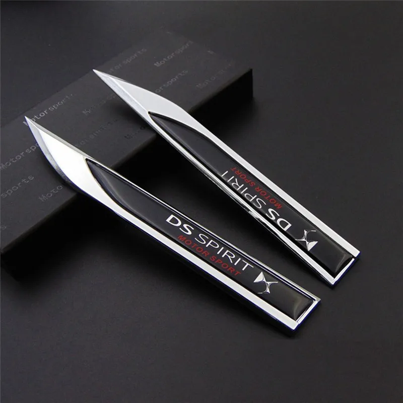 

Car Accessories Plating Metal Badge Emblem Sticker for DS logo for Citroen Xsara Picasso DS3 DS4 DS5 DS6 Elysee Berlingo Cactus