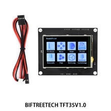 BIGTREETECH TFT35 V1.0 панель управления 3.5 дюймов полноцветный сенсорный ЖК-экран совместимость с платы управления для 3d-принтер МКС TFT
